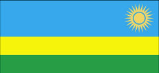 Rwanda flaga