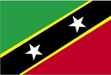 Saint Kitts i Nevis flaga