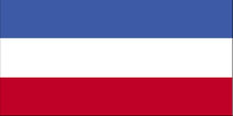 Serbia i Czarnogóra flaga